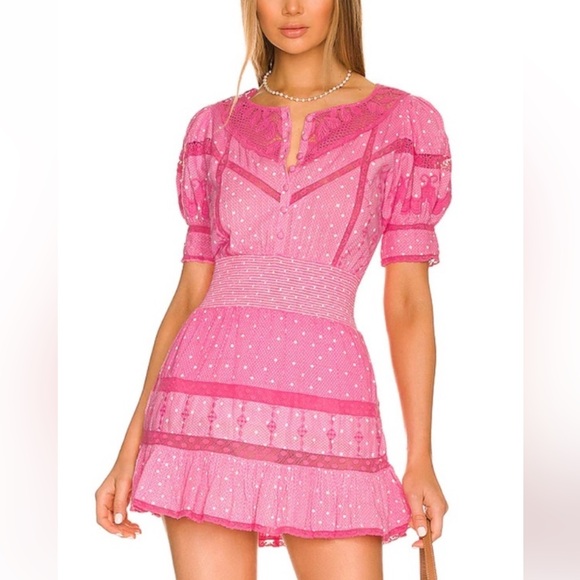 LOVESHACKFANCY Jaislyn Dress - Picture 1 of 4